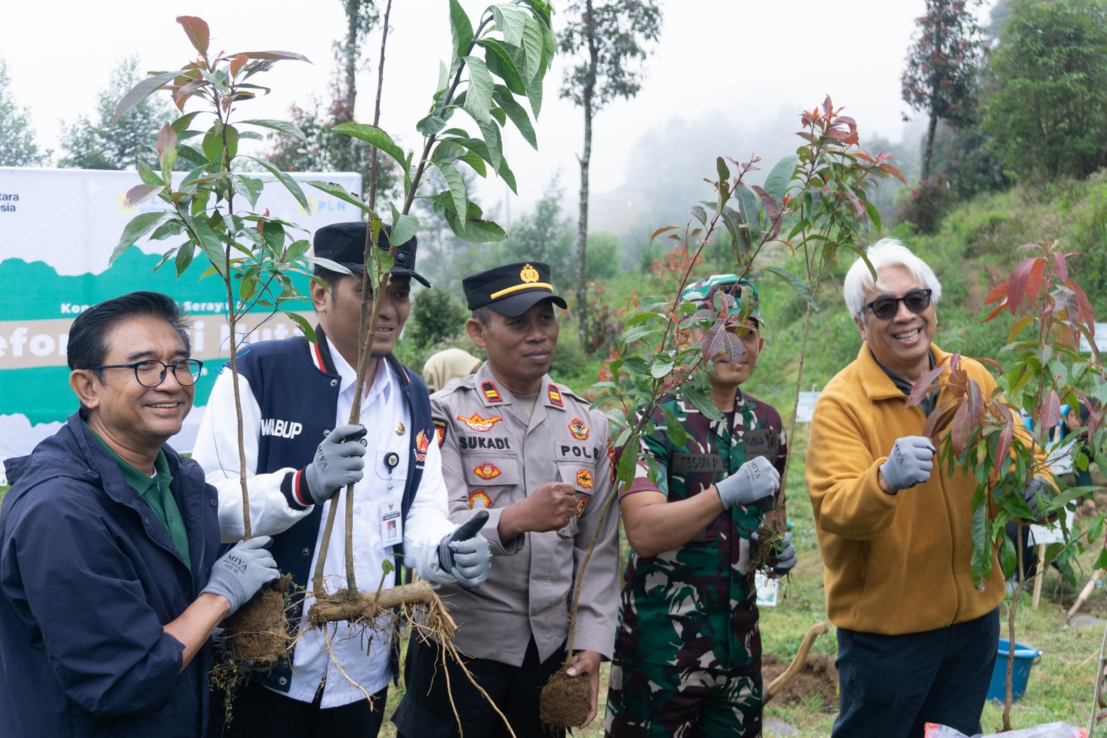 Konservasi Das Serayu dan Reforestasi Hutan Desa Pekasiran