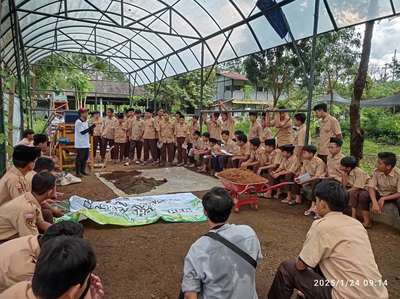 Dakwah Edukasi Konservasi bersama Santri Pondok Pesantren Taisiru Ar-Rahman Al Islami Tapen Wanadadi